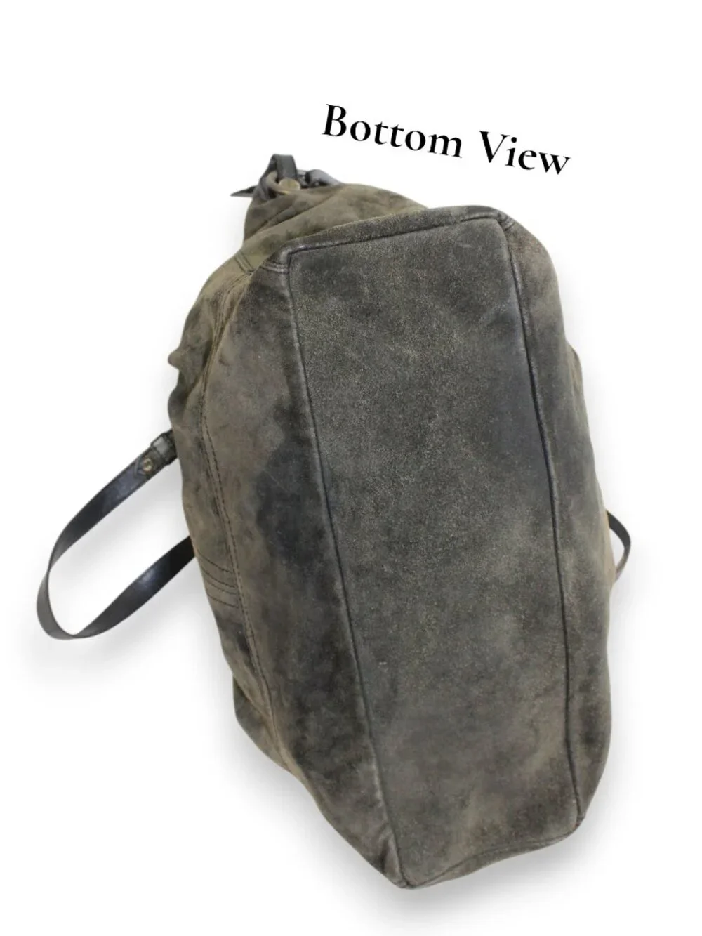 George Gina & Lucy CosmiCurse No Grey Day City Suede Shoulder Y2K Bag